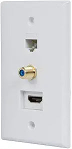 Monoprice 112097 Recessed HDMI Wall Plate Kit
