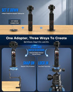 OMOTON TP02-Ultra Magnetic Action Camera and Phone Mount