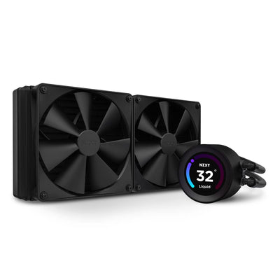NZXT RL-KN28E-B1 Kraken 280mm AIO CPU Liquid Cooler LCD