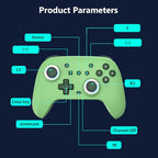 SZYUYU Wireless Switch Pro Controller with RGB Lighting