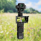 Yvchuan Foldable Aluminum Sun Hood for DJI Pocket 4 Pro/4/3