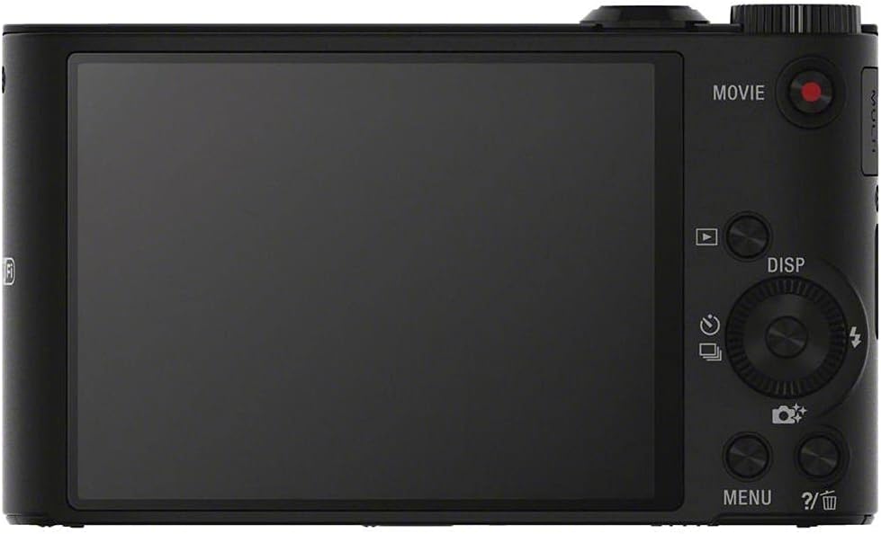 Sony DSCWX350/B 18MP Digital Camera Black 20x Zoom