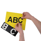 Westcott 15858 LetterCraft 3-Inch Helvetica Vinyl Letters