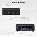 ASUS NUC 14 Pro Ultra 7 Mini Desktop PC (Renewed)