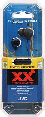JVC HAFR201AE Xtreme Xplosives Wired Headphones - Blue