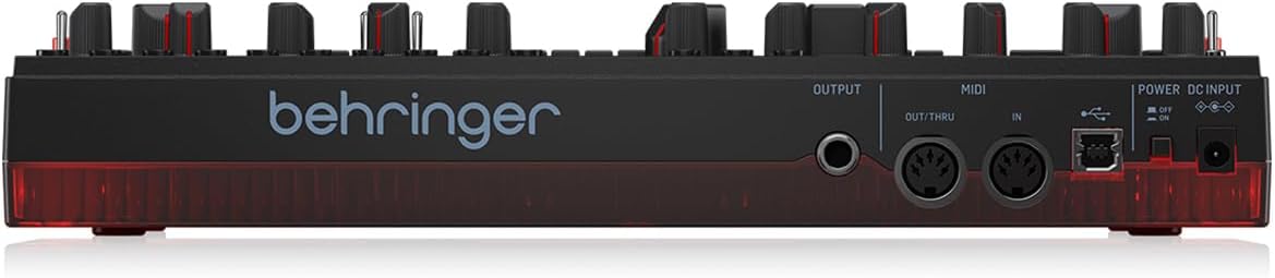 Behringer TD-3-MO Modded Out Analog Bass Synthesizer, Black