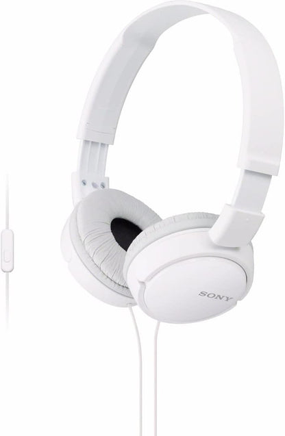 Sony MDRZX110AP/W ZX Series Wired On-Ear Headphones