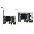 JINPIAOPIAO Gen3 8-Drive SFF-8087 Internal Storage Expansion Card