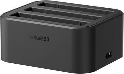 Insta360 X3 Fast Charge Battery Lens Cap Bundle