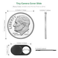 CloudValley Ultra-Thin Metal Webcam Cover Slide