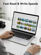 Generic USB-C 3-in-1 SD and MicroSD Card Reader