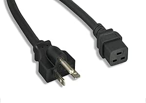 Monoprice 140087 Heavy Duty 8ft Extension Cord 20A