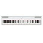 Yamaha AUS-P125WH-COMBO-PRO P-125 Digital Piano White Bundle