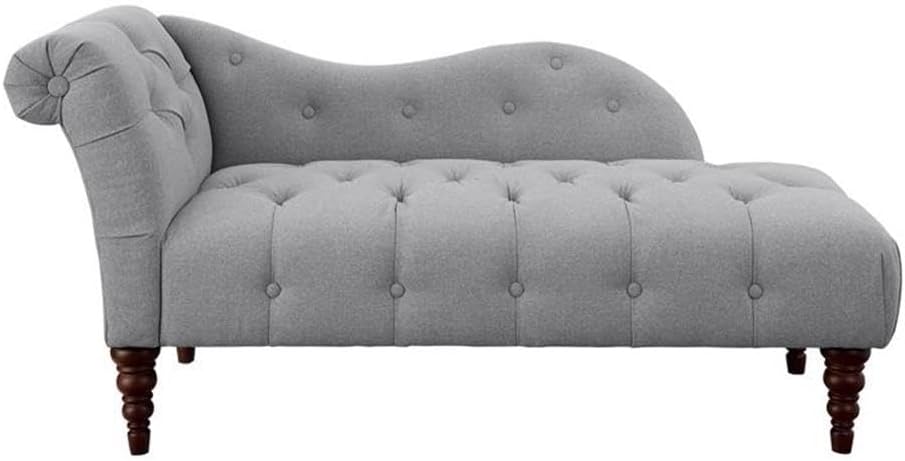 Lexicon Blue Hill Traditional Fabric Chaise - Dove Gray