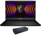 MSI TITANGT7712007-4416-286418 Titan GT77 Gaming Laptop - i7, 64GB, 4TB SSD, RTX 3080 Ti