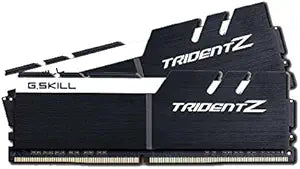 G.Skill F4-3200C16D-16GTZKW Trident Z 16GB DDR4 3200 Memory