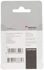 Manfrotto 244ADPT38AR Anti-Rotation Adapter Black