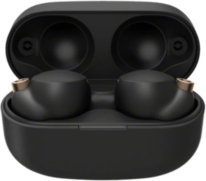 Sony WF1000XM4/B Noise-Cancelling Wireless Earbuds Black (Renewed)