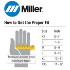 Miller MIG/Stick Welding Gloves Large 263339