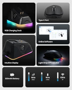 EPOMAKER NEX Lite Tri-Mode Wireless Gaming Mouse