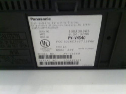 Panasonic PV-V4540 4-Head Hi-Fi Stereo VCR