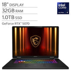 MSI Crosshair 18 HX AI High-Performance Gaming Laptop