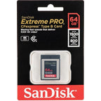 SanDisk Extreme PRO 64GB CFexpress Type-B Card