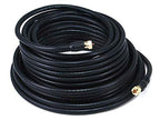 Monoprice 103034 RG6 Quad Shield Coaxial Cable - Black
