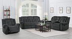 Lexicon 194840173502 Taylor 3-Piece Reclining Living Room Set
