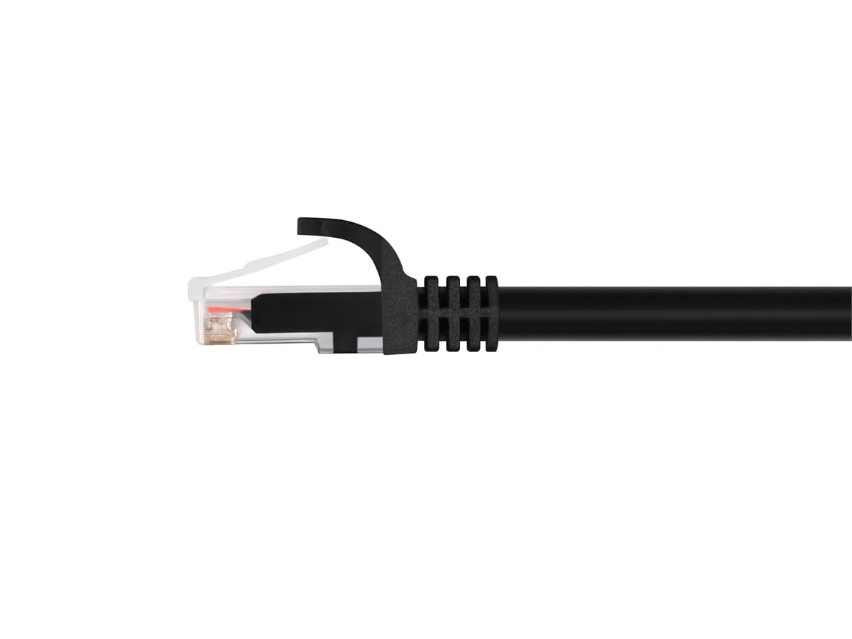 Monoprice 111235 Cat5e 10ft Black Ethernet Cable