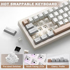 YUNZII IF68 Wireless Mechanical Keyboard with TFT Screen