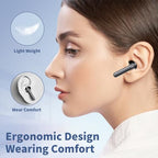 Jrwaro Wireless Earbuds Bluetooth 5.4 IPX7 Waterproof Ear Buds
