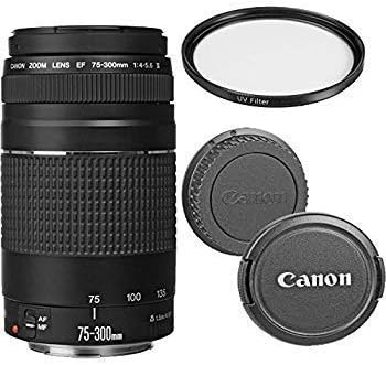 Canon CR-75-300-101617 EF 75-300mm Telephoto Zoom Lens Renewed