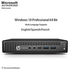 HP EliteDesk 705 G1 Mini i7 Desktop (Renewed)