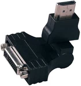 ViewSonic DS-QVS-HDVIA-FM HDMI to DVI Swivel Adapter — main product image