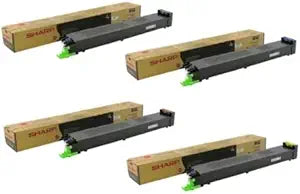 Sharp MX-51NTBA Toner Cartridge Set Black Cyan Magenta Yellow — main product image