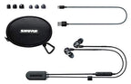 Shure SE215-K+BT2-cr Wireless Bluetooth Earphones Renewed