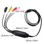 YUEHISY USB Video Capture Card for VHS and S-Video Transfer