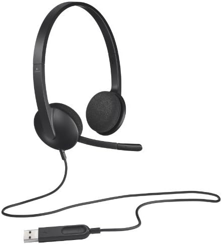 Logitech 981-000500 USB Headset H340 - Noise Cancelling