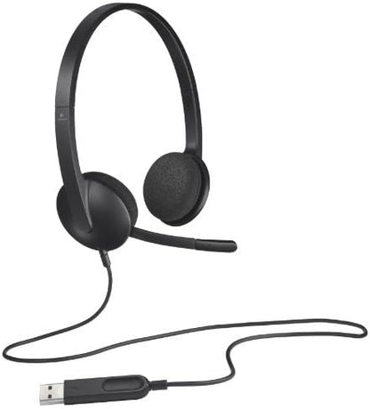 Logitech 981-000500 USB Headset H340 - Noise Cancelling