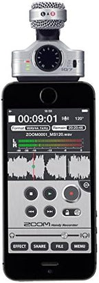 Zoom iQ7 MS Stereo Microphone for iOS Devices