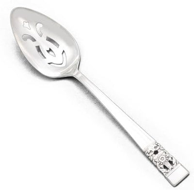 Community Coronation Silverplate Tablespoon Pierced Serving Spoon