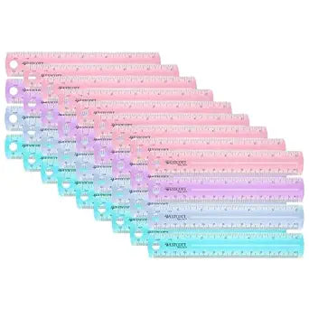Westcott 6-Inch Plastic Ruler 36-Pack