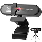 DDYYDS 4K Plug-and-Play Webcam with Privacy Shutter