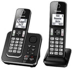 Panasonic KX-TGD392B DECT 6.0 2-Handset Landline Phone (Renewed)