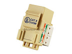 Monoprice 105381 Cat6 Punch Down Keystone Jack Beige