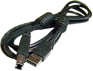 HP R50800410837GM USB 2.0 A to B 2m Black Cable