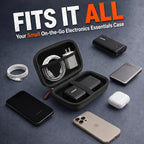 DSDFPFG Hard Shell EVA Zipper Carrying Case