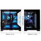 HOENGAGER Panorama RTX 5070 Ryzen 7 Gaming Desktop PC