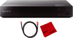 Sony E1SNBDPBX370 Blu-Ray Player WiFi + HDMI Cable Bundle